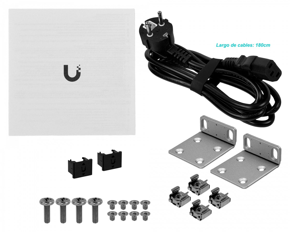 USW-16-POE. Conmutador UI de 42 W totales, 16 puertos 1000, 8 PoE 48af/52at, 2 SFP, requiere UniFi L2, USW-16-POE-EU, UBIQUITI