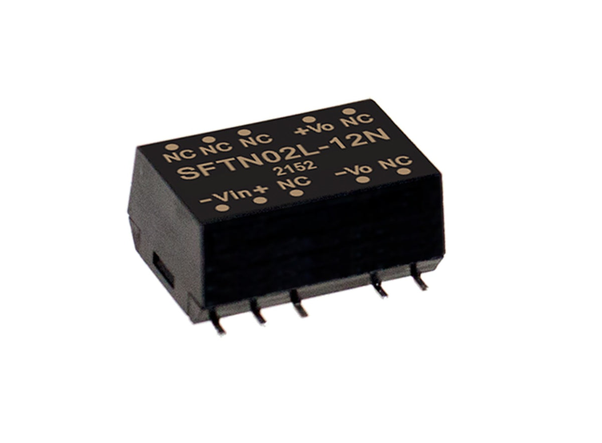 Conversor DC-DC SMD no regulada 2W SFTN02-N - 21.6 a 26.4VDC - 5V