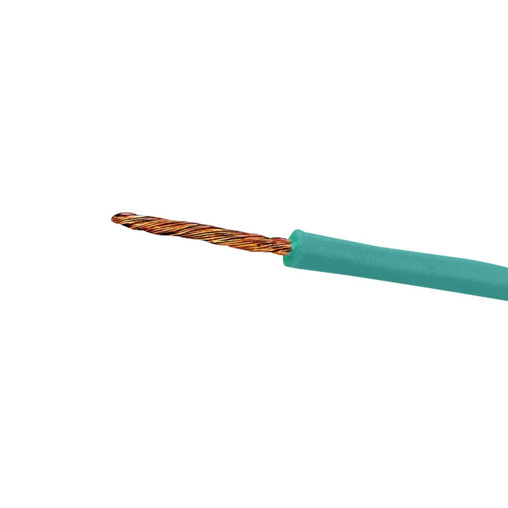1X26V Verde Cable Unipolar 1x26awg Cobre 0,13mm2 100-metros Aislacion PVC 7x0,15mm