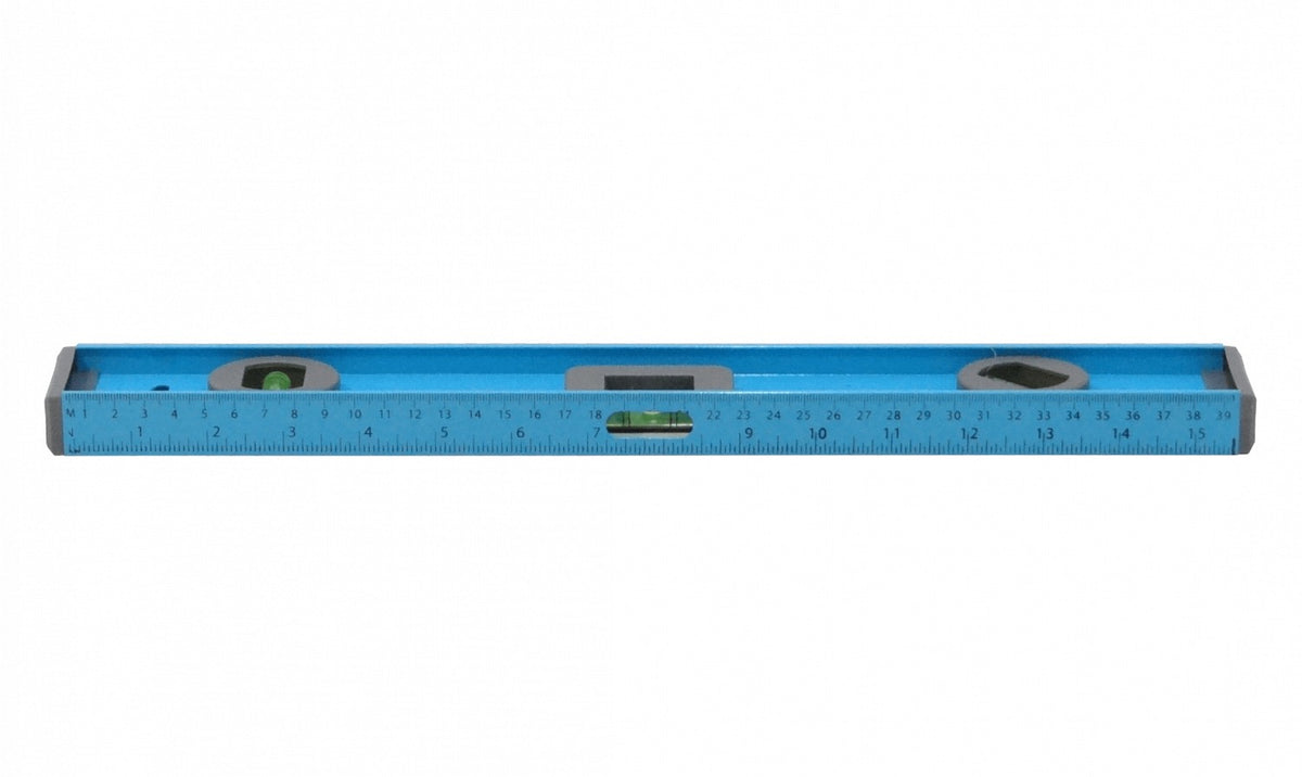 NIVELADOR-16 Nivel de burbuja de 16 pulgadas 40cm Indicador de pendiente 3 ampollas Base magnética