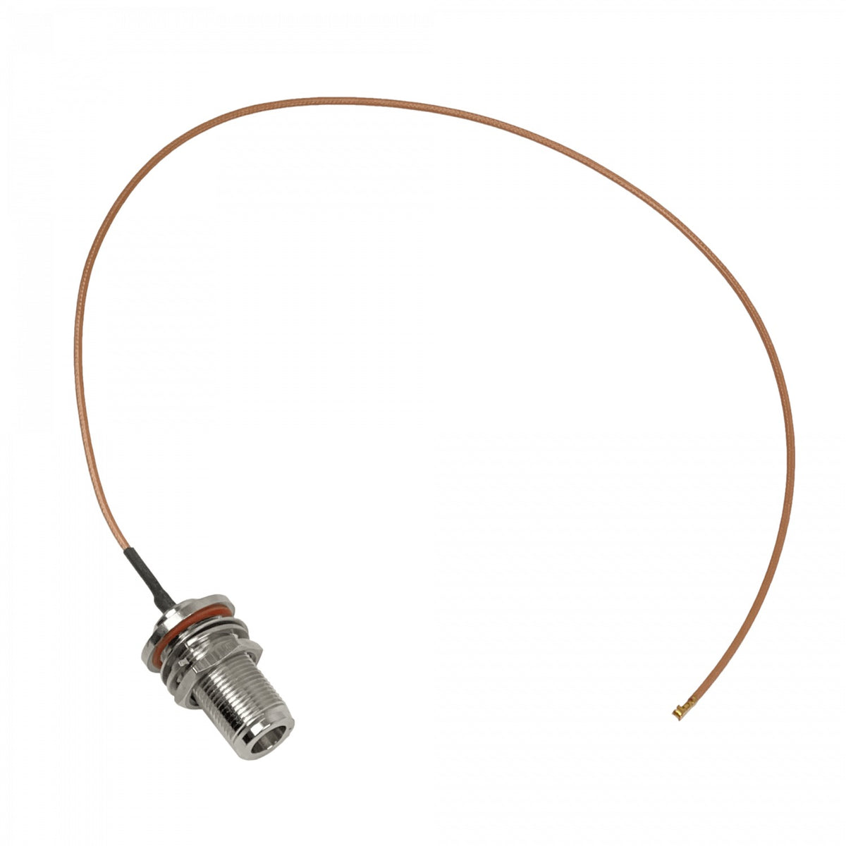 ACUFL MIKROTIK 35cm. PIGTAIL U.FL(IPX) N-HEMBRA para CA411/433