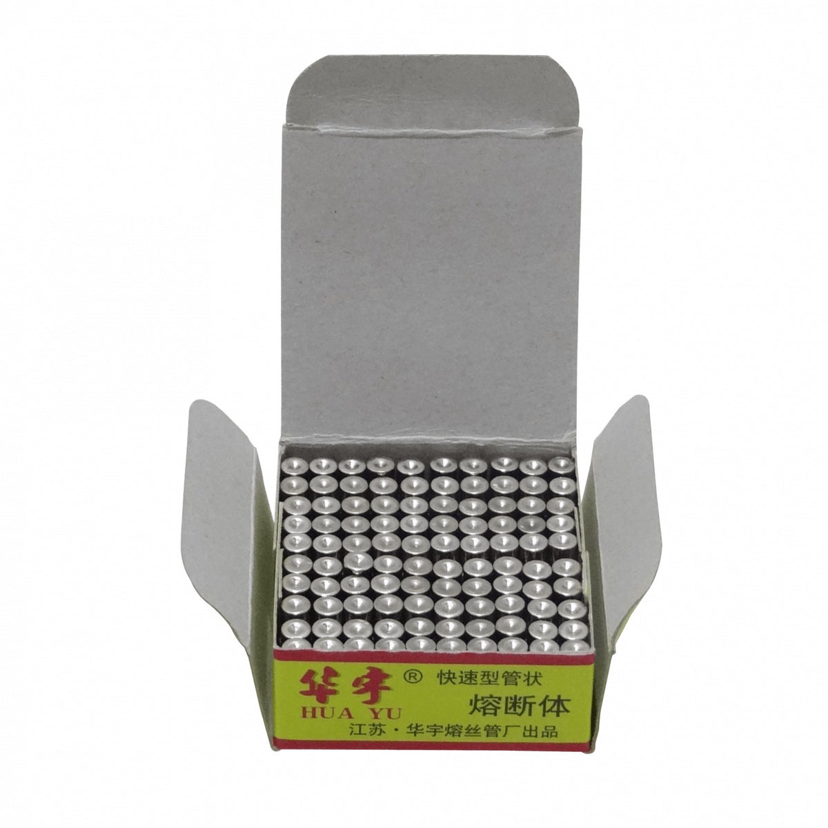 FUSE-5V CAJA con 100 unidades Fusible Cilíndrico de Vidrio de Acción Rápida 5A 5x20mm 250V
