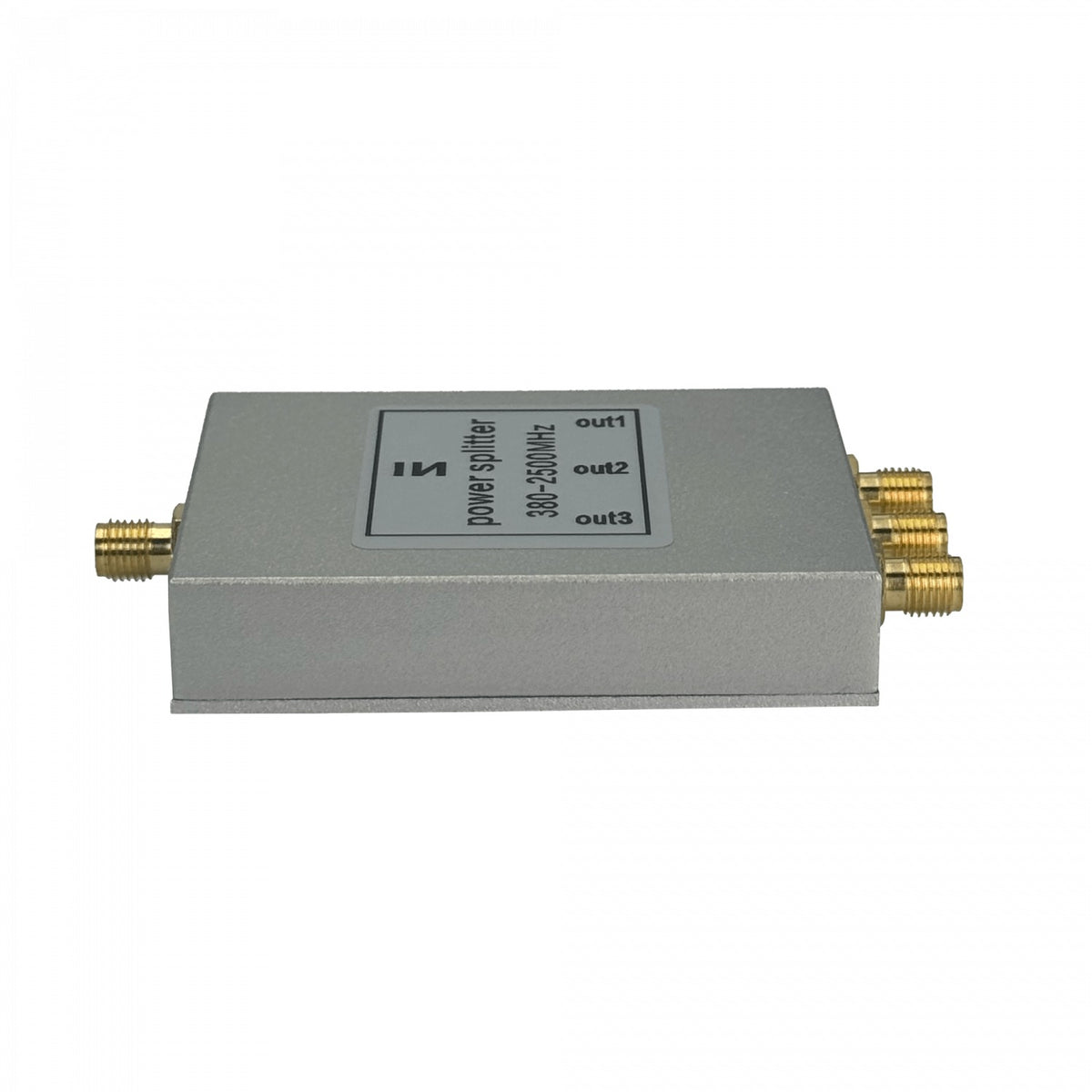 SCW03 1x3 380-2500MHz 0,4GHz-2,5Ghz Repartidor de Señal RF 1 Entrada SMA-H 3 Salidas SMA-H