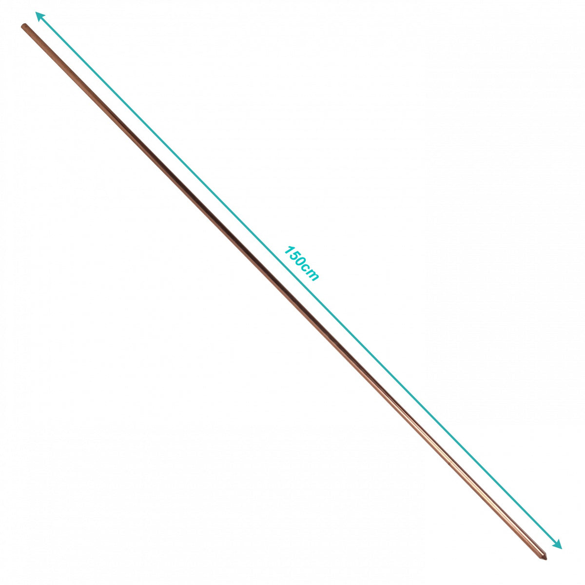 BRA-58 Barra Puesta a Tierra 5/8-Pulgada Diámetro-14mm X 1,5metros