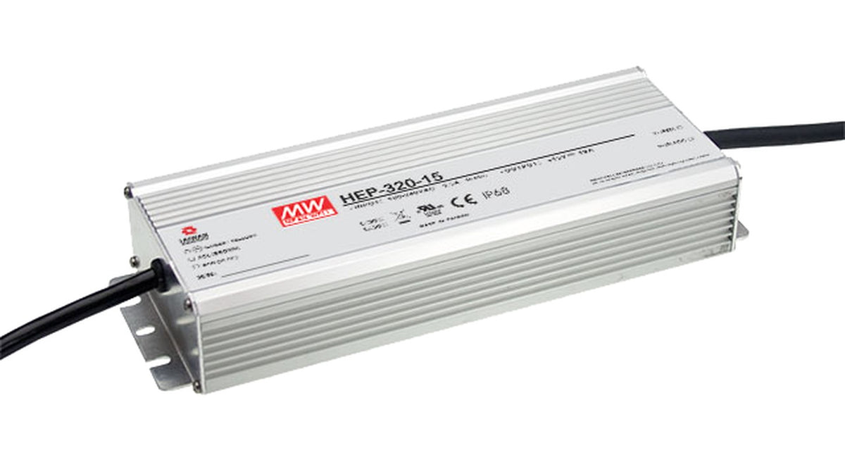 Fuente de poder entorno hostíl 320W HEP-320 - A - Ajuste Potenciómetro (Io) - 48V