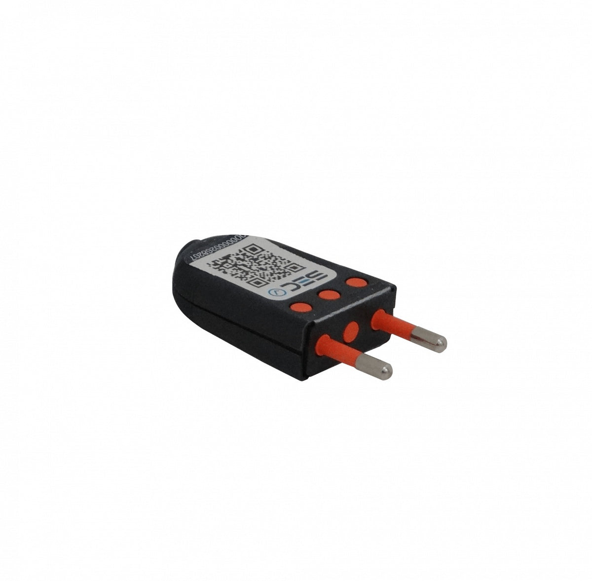 EMV2P KALOP 2 Polos Negro 10 A Clavija Volante Macho Sin Conexión a Tierra KL44401