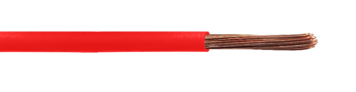 HZ25R EVA Cable eléctrico multifilar H07Z-1 2,5MM LSZH color rojo 100 metros 750V procedencia Brasil