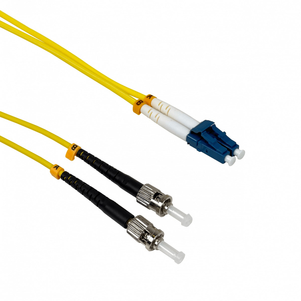 JFSLT10 10mt LC-ST/UPC Monomodo SM Dúplex Latiguillo Fibra 9/125um 3mm LSZH