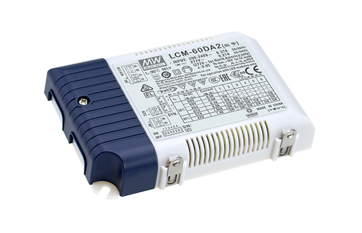 Driver LED plástico corriente PFC opcional DALI DALI-2 60W LCM-60 - EO - Módulo EnOcean