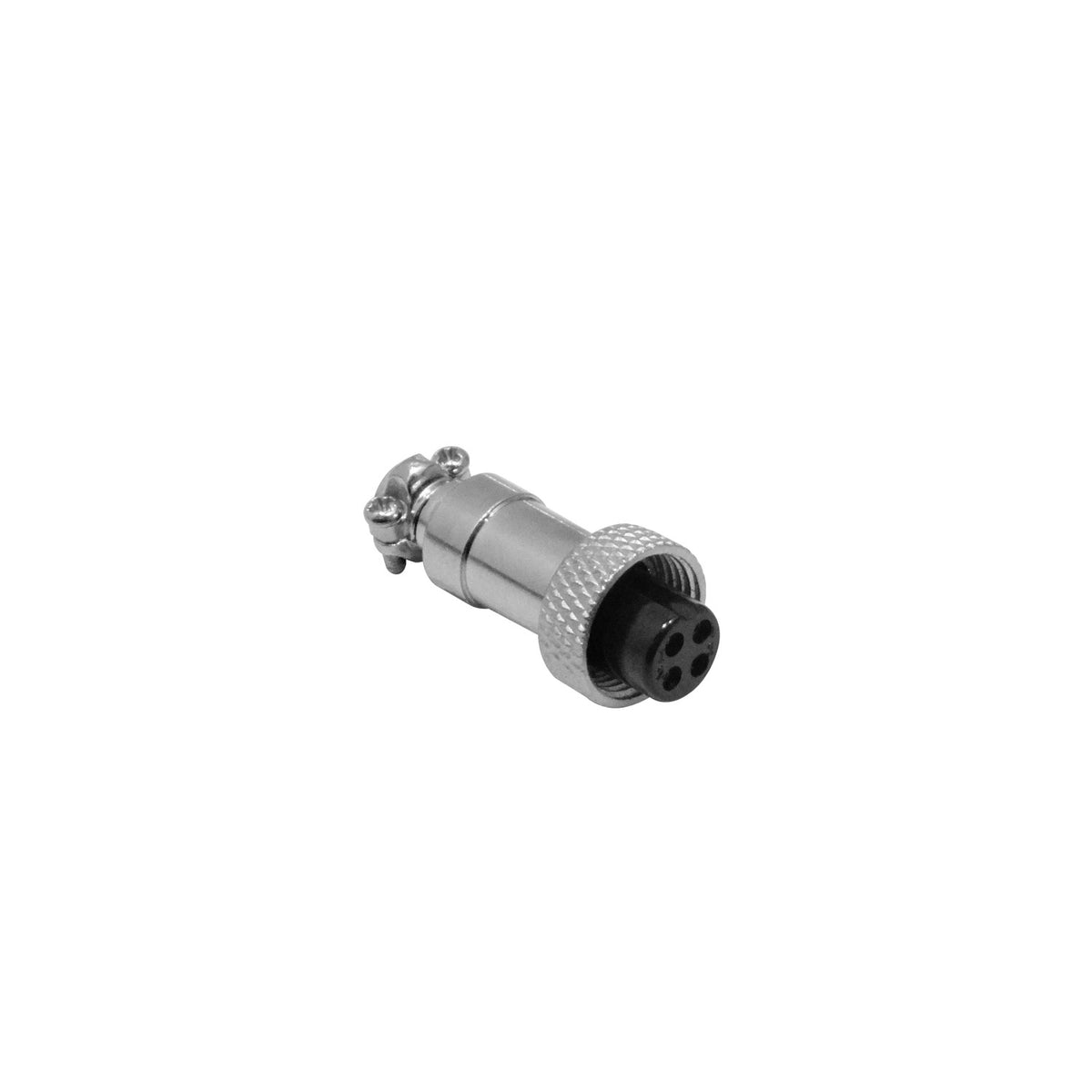 GX12HV-4 Conector volante hembra 4 contactos tipo aviación GX12 soldable