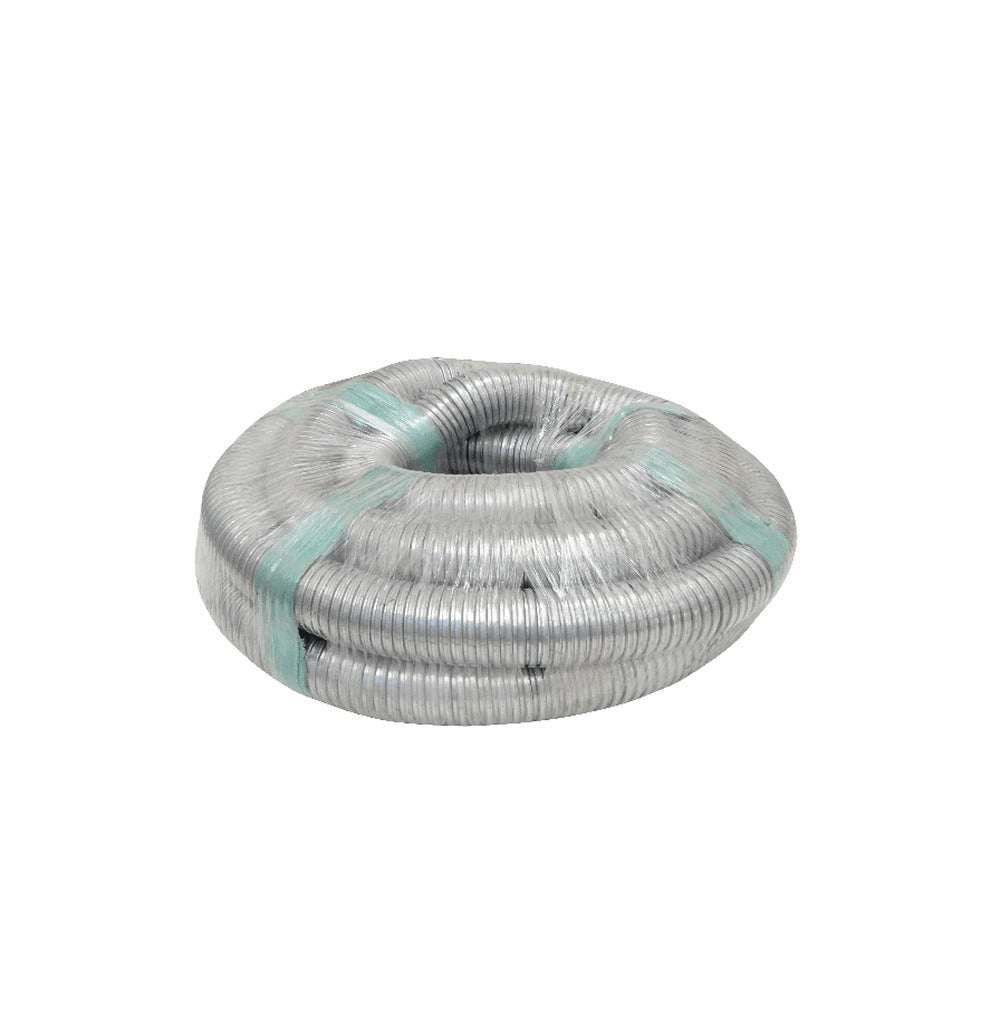 FLEXE90 Totalmente-Metálico 90mm Bobina-15metros Tubo Flexible Conduit Medidas ext/int 90/84mm