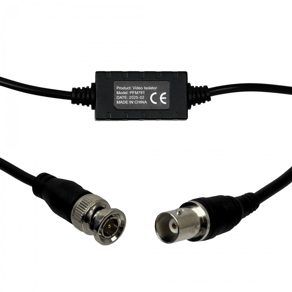 BALUN-FILTRO DAHUA Balun de Video con Filtro Supresor de Ruido a Tierra BNC-Macho BNC-Hembra