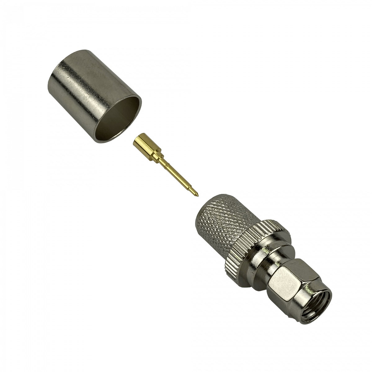SM4C Conector Macho SMA para Cable Coaxial LMR400 Serie-400