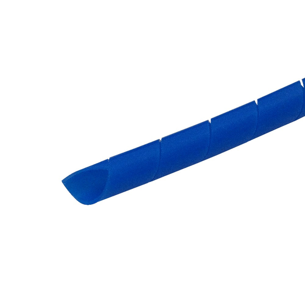 KS-12A PE Azul 12 metros 12/15/0,85mm Enrollable Organizador Cables Espiral
