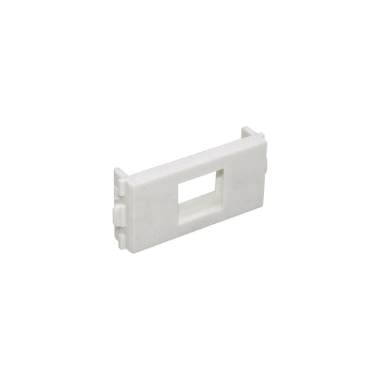 FQ1K Porta 1-Keystone para placa mural Multimedia FQ1-FQ2-FQ3