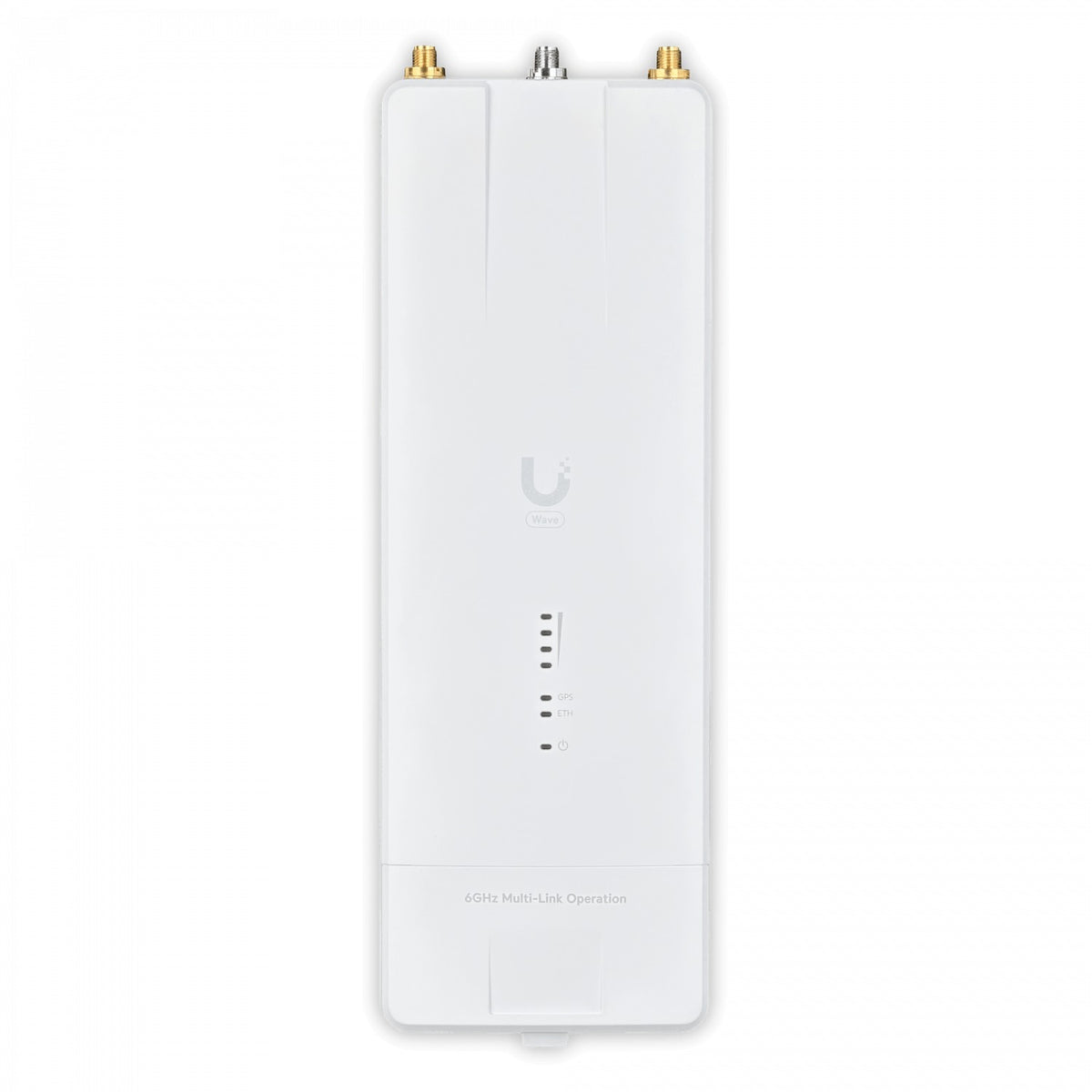 WAVE-MLO6 UI UI 6/5GHz/WiFi7 1-10G 1-SFP+ 2-RPSMA-H .SMA-GPS inc54V PTP 24dBm IPX6 WAVE-MLO6-US UBIQUITI