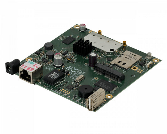 RB912UAG-5HPND MIKROTIK L4 5GHZ 2X2 1-MINIPCIE 1-1000 2-MMCX USB 600MHZ 64MB SIMCARD