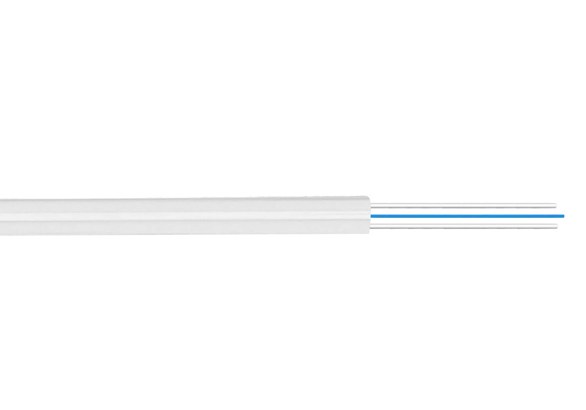 CFSP1 1-Fibra-G652D Blanca 500m DropCable Exter. FTTH SM LSZH 3x2mm