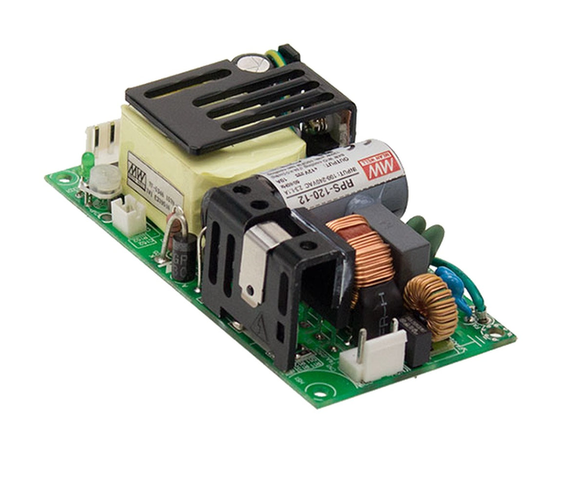 Fuente de poder open frame médica 120W RPS-120 - 12V