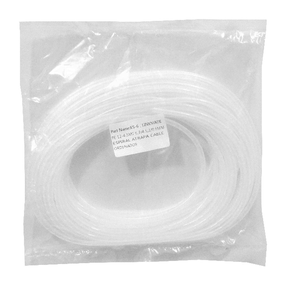 KS-6 PE 11-17mt 4,5/6,7/0,6mm Espiral Organizador de Cables