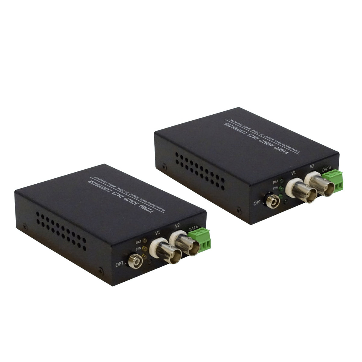 TV2-20KM 2-Canales 720p 960p FC BNC-H RS485 TX/RX SM 20km Fibra Optica CCTV TVI