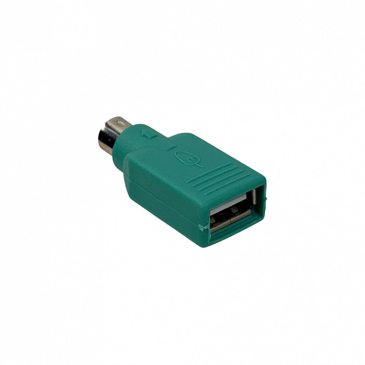 USBH-PS2M Convertidor 1-USB-A-Macho a 1-PS2-Macho para Teclado/Ratón USB a PS/2