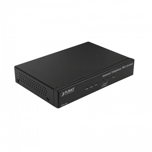 IPX-330 PLANET Central Telefónica IP PBX 30 Cuentas SIP 1 Puerto 10/100 1 WAN 2 Puertos FXO RJ11 USB Fax