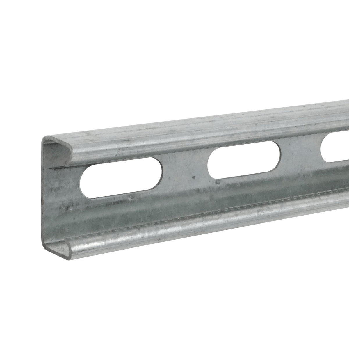 CANAL-1 Riel Strut Ranurado de Acero 1m 21x41x1.2mm Calibre 100cm