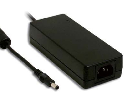 Adaptador AC-DC clase I y II médica con adaptador DC P1M 90W GSM90 - 19V - I
