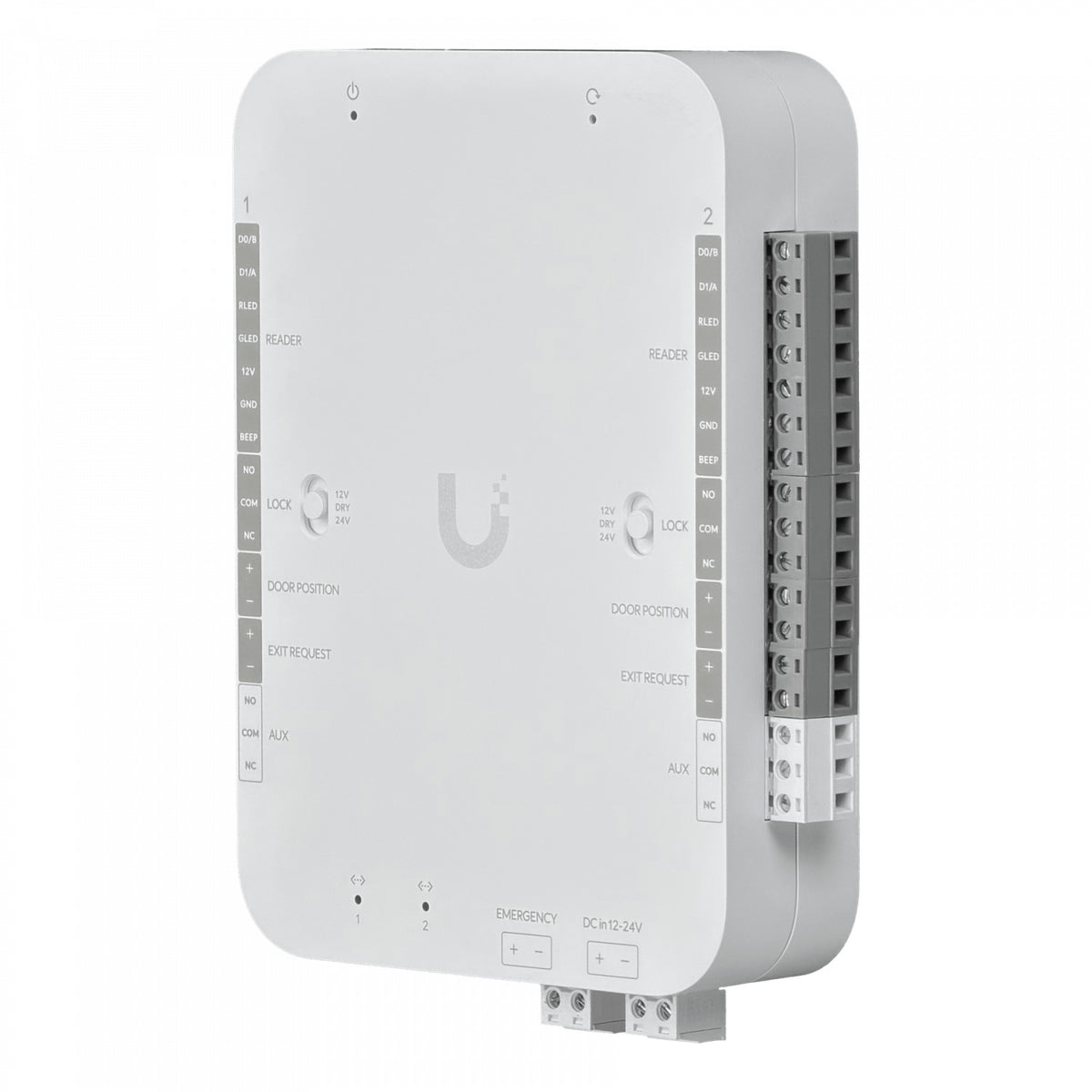UA-HUB-RS UI Controlador de Acceso 2-Puertas Wiegand 12/24V-Salida 2-100 Carril-DIN requiere-12/24V UA-RETROFIT-HUB-2 UBIQUITI