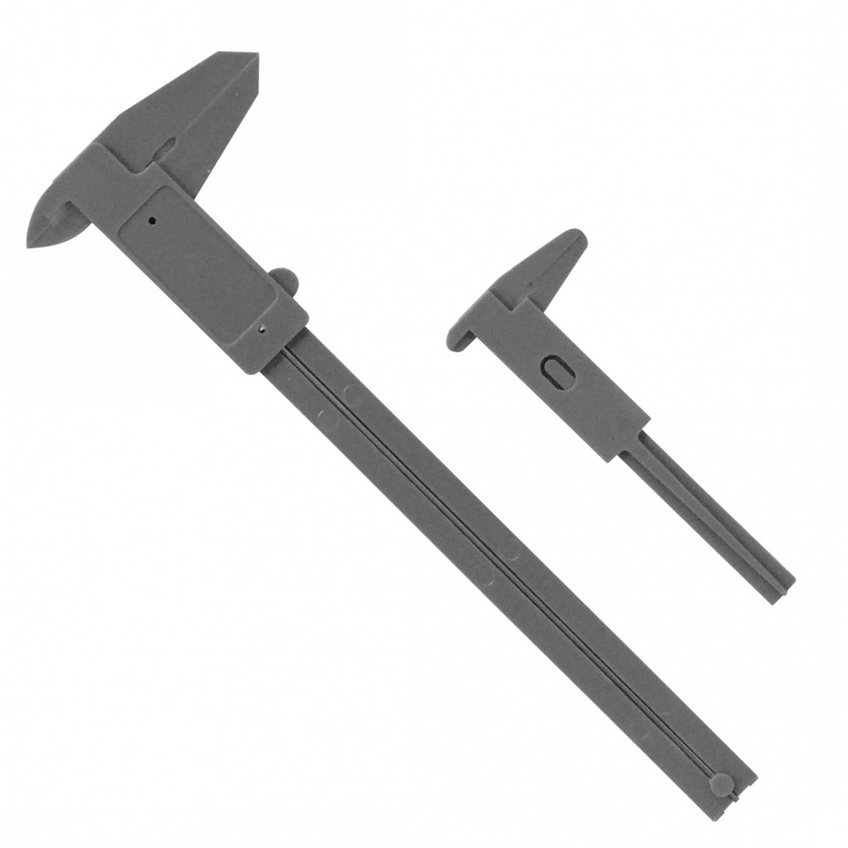 PIE-METRO 2 Piezas Calibrador Vernier 180mm/7 Pulgadas + 80mm/3 Pulgadas