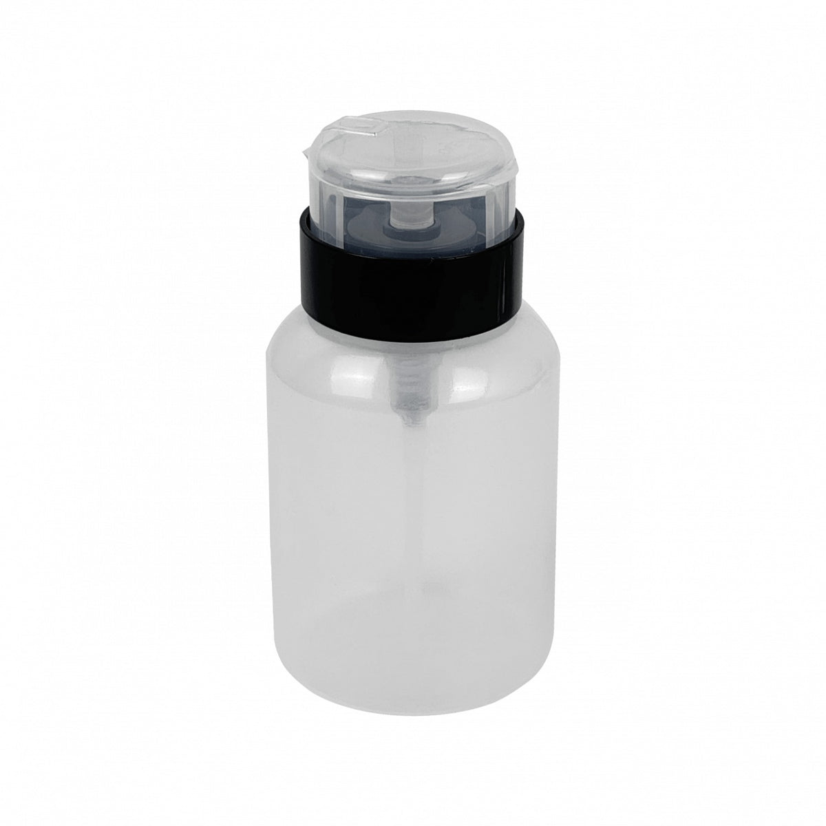 BOTELLA-300ML Envase dosificador vacío de 300 ml con tapa para fibra óptica, polipropileno transparente