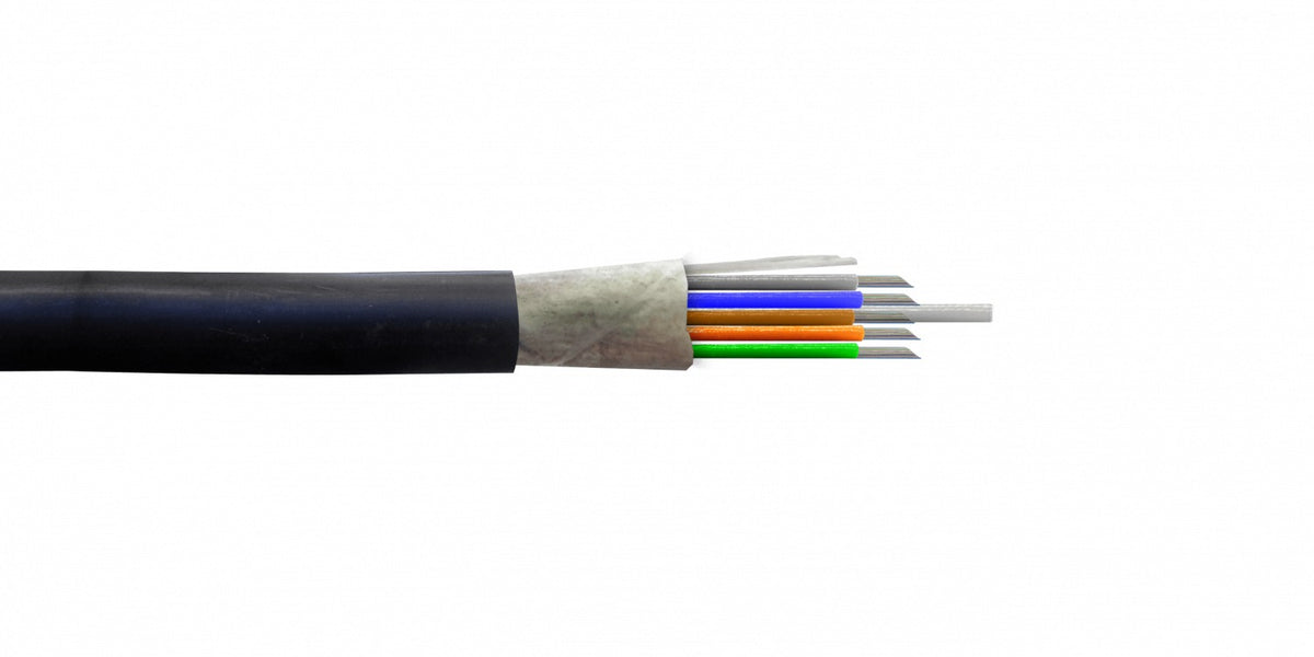CFSK60 SM 60-Fibras-G652D 12x5-Tubos Cable Ext-PE 9/125um Monomodo 10mm