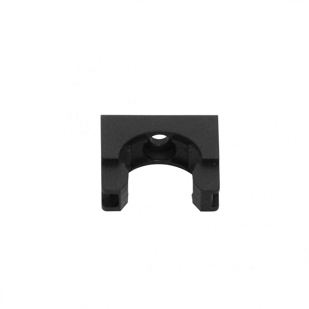 FLEP25-A 25mm Soporte Abrazadera para Conduit Flexible Plastico Negro PA