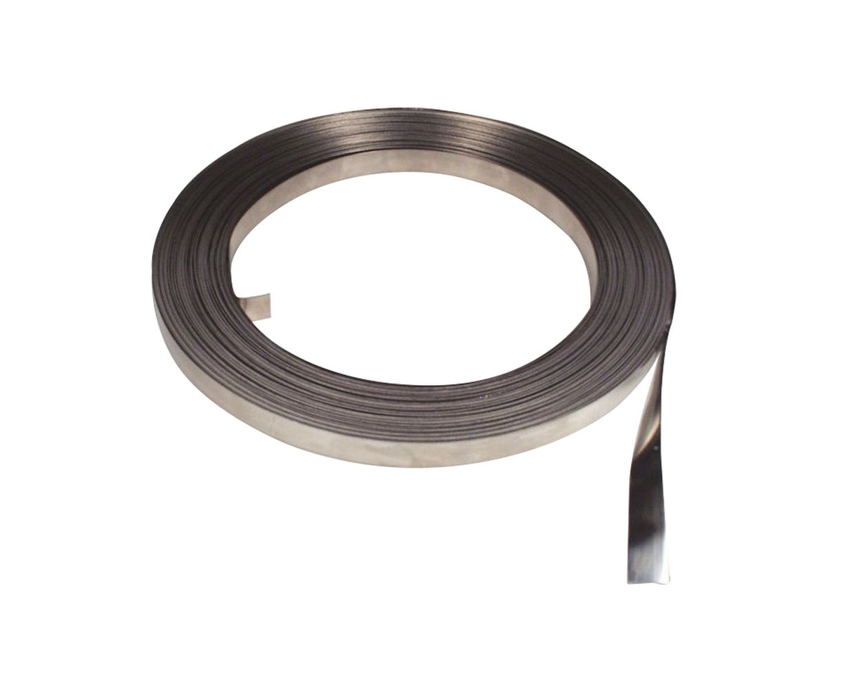FLEJE-1/2 Cinta de Amarre 1/2 Fleje Metálico 30mt Ancho-12,7mm Acero Inoxidable Calidad 201