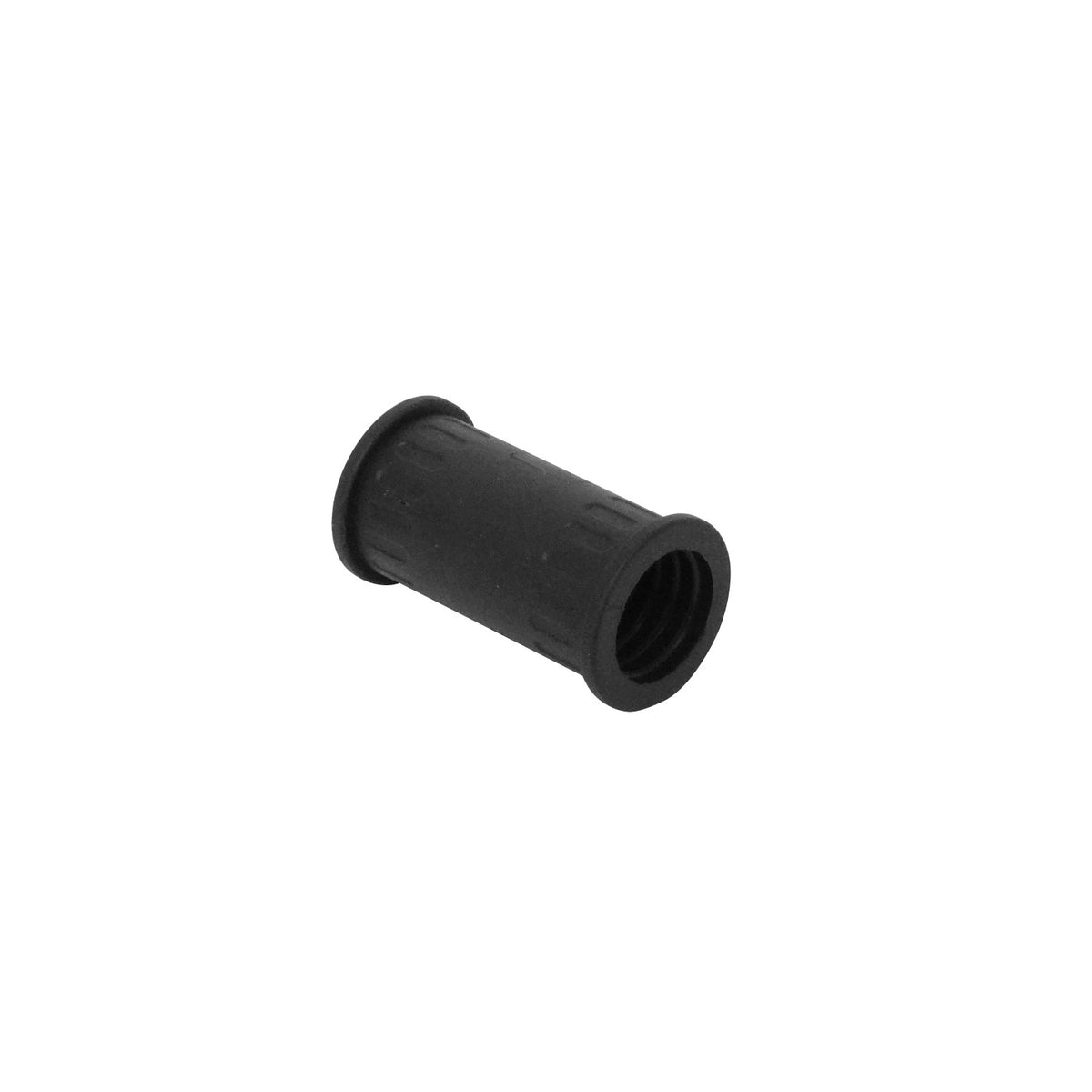 FLEP19-U 19mm Conector Acoplador para Tubería Flexible Plástica Negra Corrugada