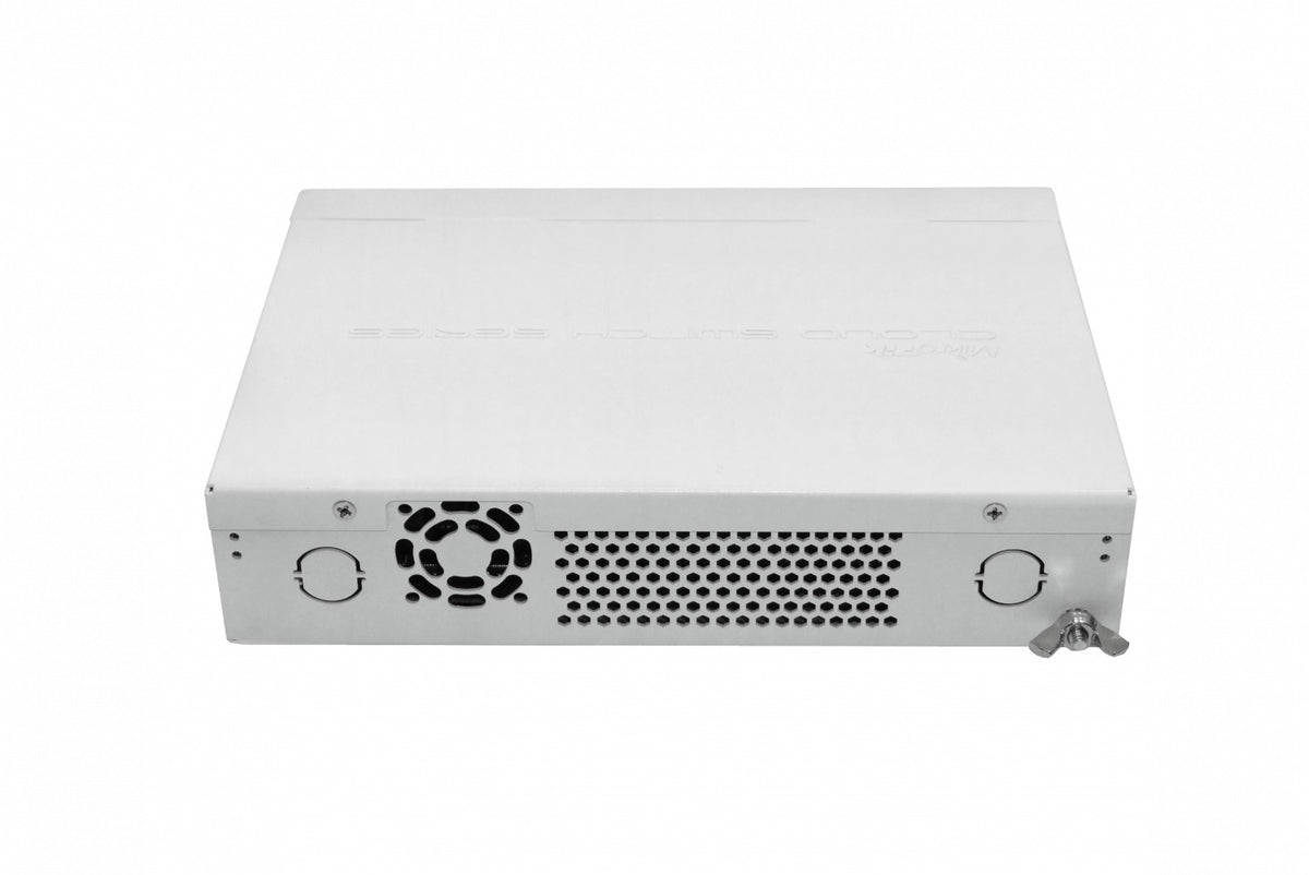 CRS112-8G-4S-IN MIKROTIK Switch Enrutador Capa 3 con 8 Puertos-1000, 4 Ranuras-SFP, Consola-RJ45 y Licencia Nivel 5