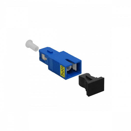 ATSC-5 5dB SM SC/UPC Atenuador SC-Macho/SC-Hembra Monomodo