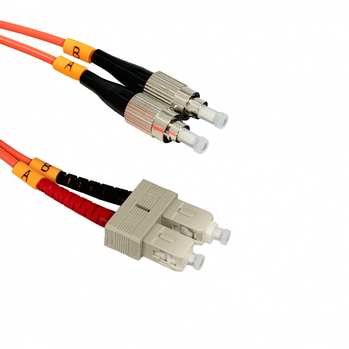 JFMCF1 1 metro SC-FC OM1 Multimodo MM Dúplex Latiguillo Fibra Óptica 62.5/125µm LSZH
