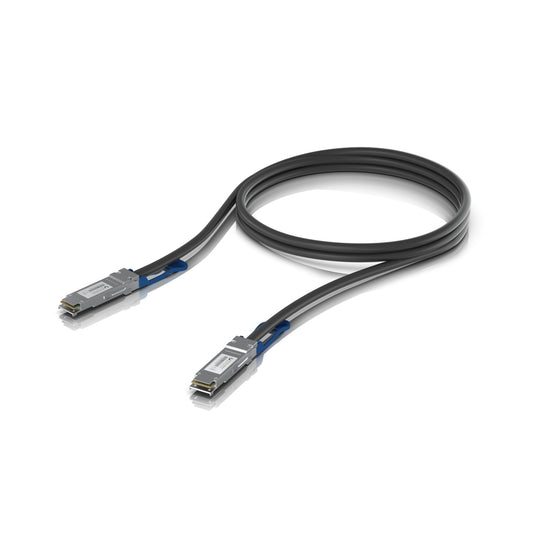 UD7-1. UI UI 1mt QSFP28-100G Cable de Conexión Directa DAC de Cobre 30AWG UACC-DAC-QSFP28-1M UACC-DAC-QSFP28-1M UBIQUITI
