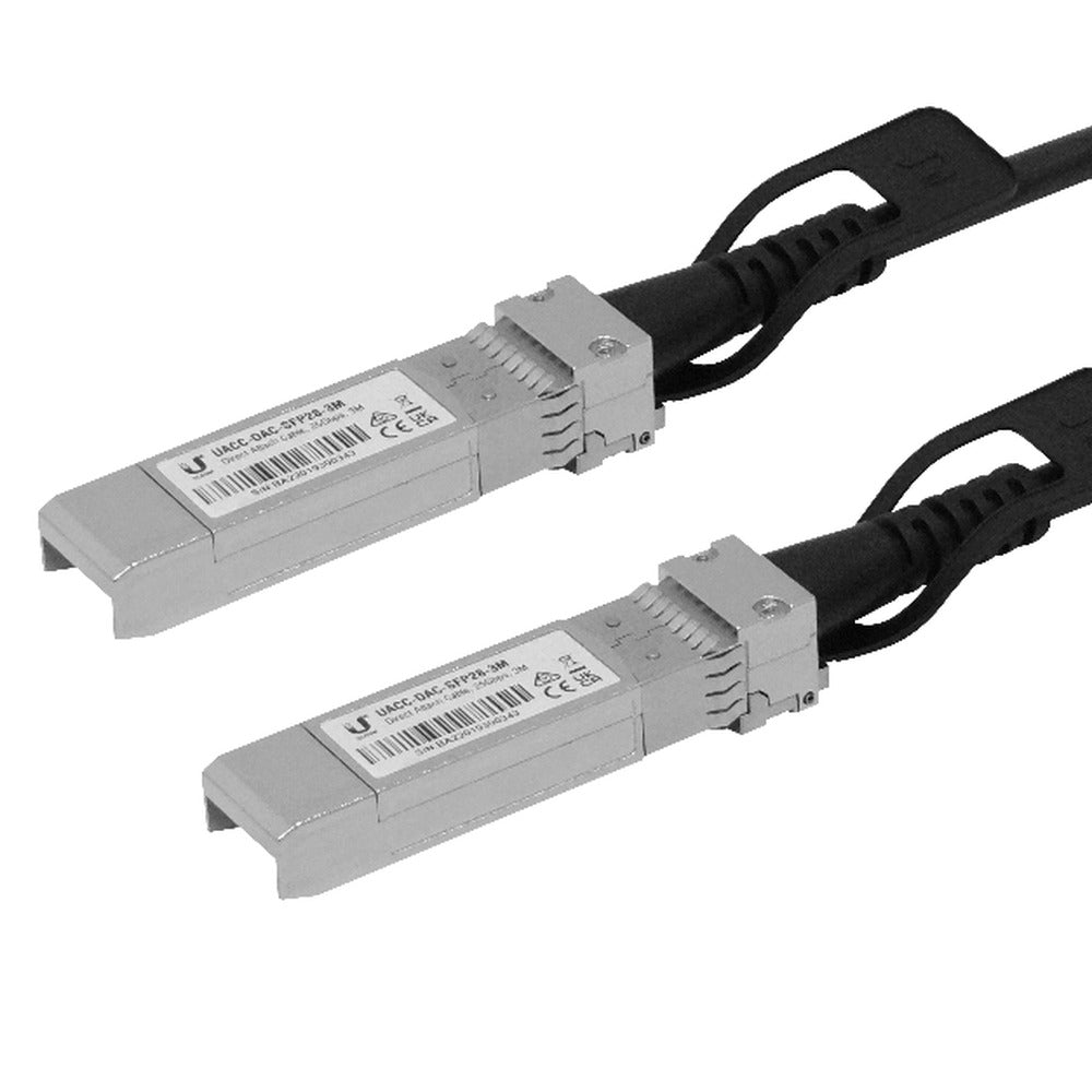 UD2-3. Interfaz de 3 metros SFP28-25Gbps Cable de Cobre de Conexión Directa UACC-DAC-SFP28-3M UACC-DAC-SFP28-3M UBIQUITI