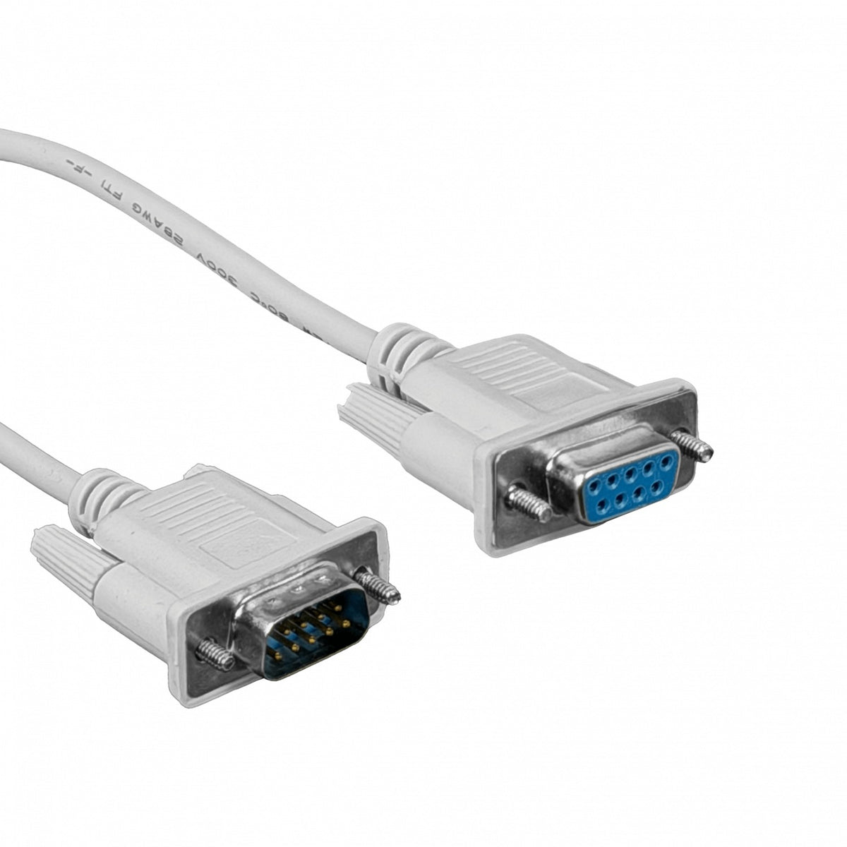 DB9-1HM Directo 1,5 metros DB9-Hembra-Macho 150cm Cable Serial Recto RS232 DE-09