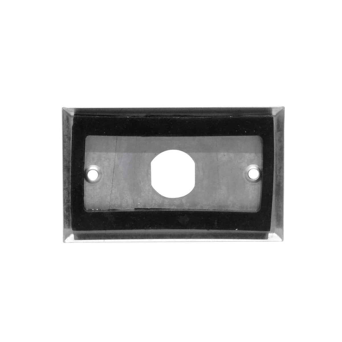 FPM1 TRIMERX 1-Placa Frontal Industrial Metálica requiere/KP6IT 70x114mm