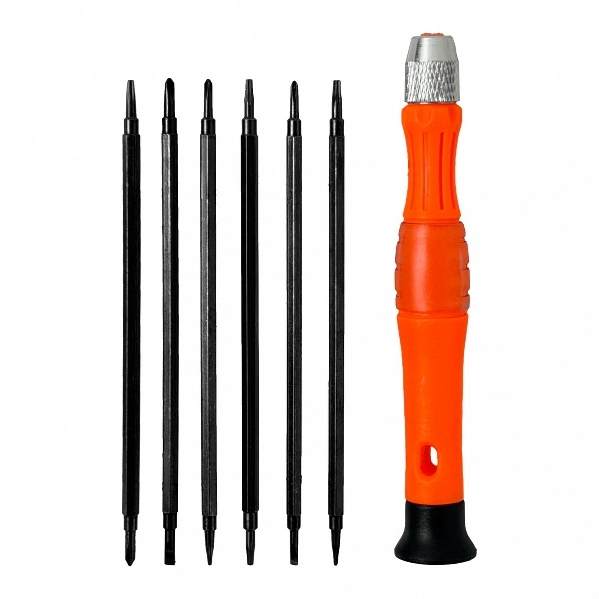 LLADORES-5T Y-0.8 T5 T6 Destornillador Plano-1.5 Phillips-1.5 Juego 5 Destornilladores 25mm Precisión Telecomunicaciones