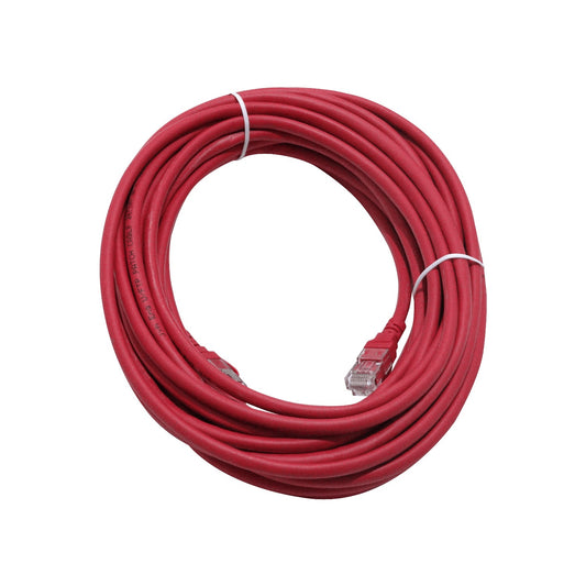 C6AR-100. LINKMADE 10 m Cat6a U/FTP Rojo LSZH Latiguillo de red moldeado multifilar