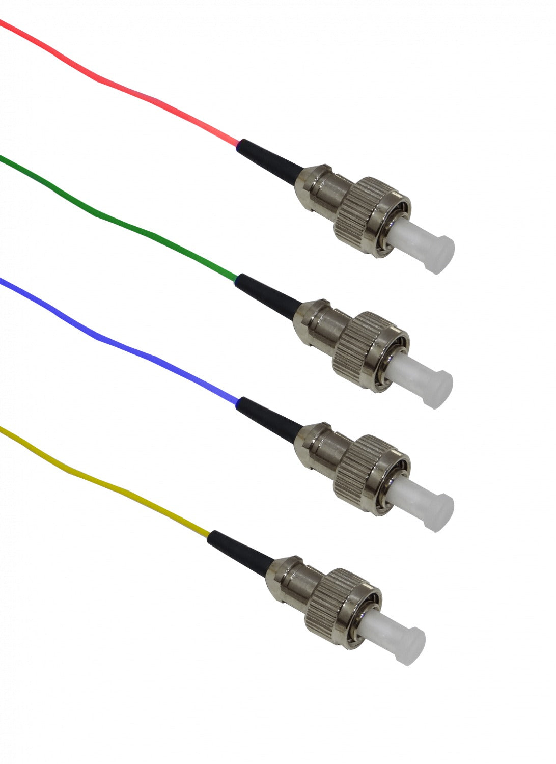 JF3F-4 FC/UPC OM3 Multimodo 1,5 metros 4 Unidades Pigtail 50/125um 0,9mm 150cm