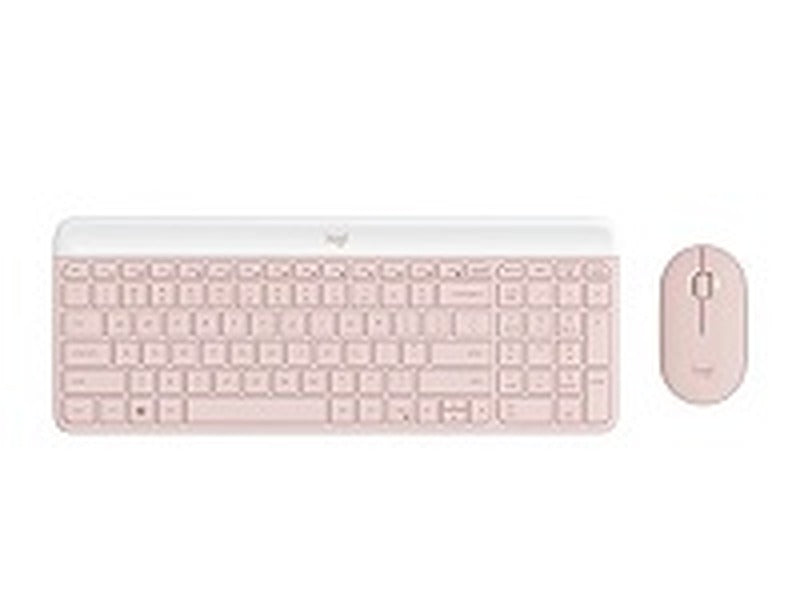 Logitech Combo inalambrico MK470 Rosado Espanol