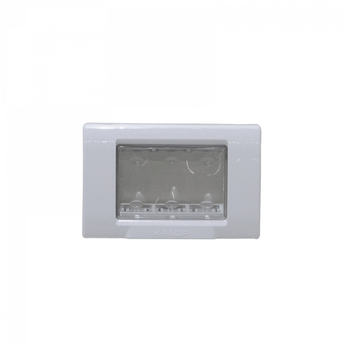KEP-9 KALOP Cubierta Exterior para 3-Módulos Gris IP55 3-Plazas Sigma KL42403