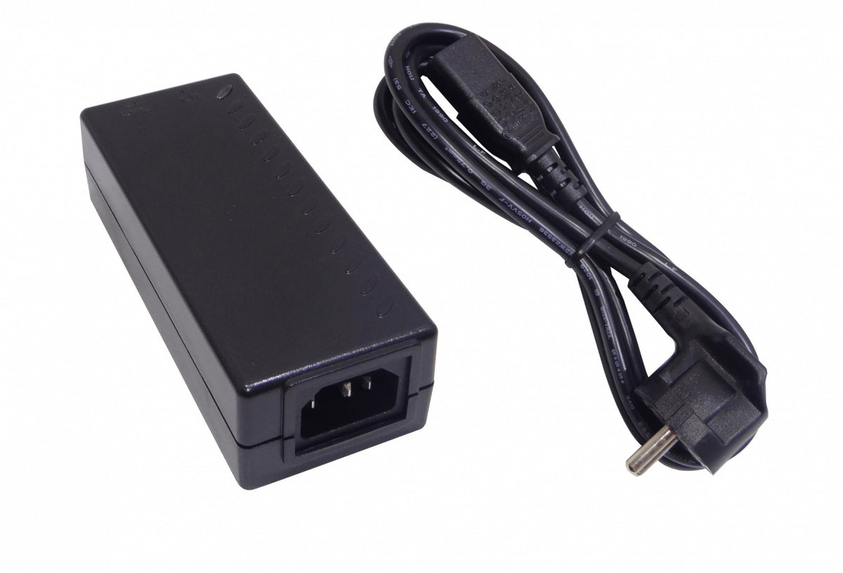 APOE18V-1. ALFA 18VDC 20W Inyector PoE s/Reset sin-Norma 220VAC Schuko/C13/C14