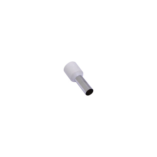 E10-12-W Blanco 10,0mm2 12/21,5mm 100-unid AWG7 Ferrules Terminal Aislado Crimp